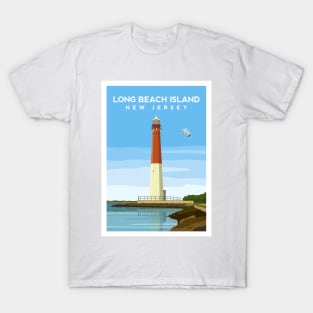 Barnegat Lighthouse, Long Beach Island, New Jersey T-Shirt